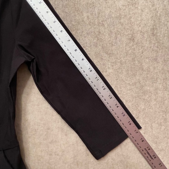 Miusol High Neck A-Line Dress, for Funeral,  Large - Picture 5 of 9